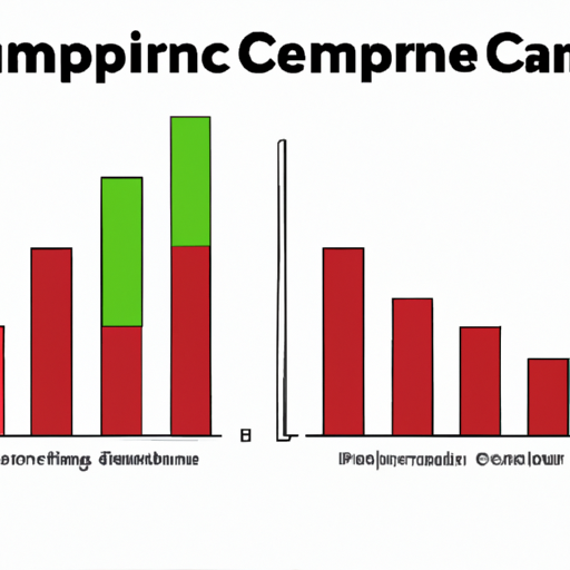 A graph comparing the cpu’s performance benchmarks to competitors’ cpus