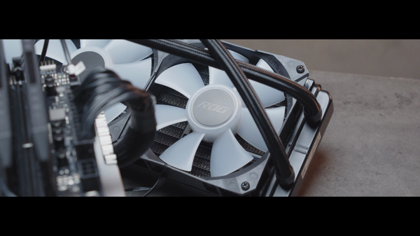 Asus rog strix lc ii 360 argb aio cooler 1