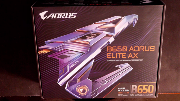 Gigabyte b650 aorus elite ax motherboard 1