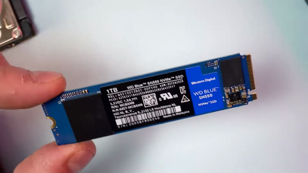 Western digital 500gb wd blue sn500 nvme ssd 1